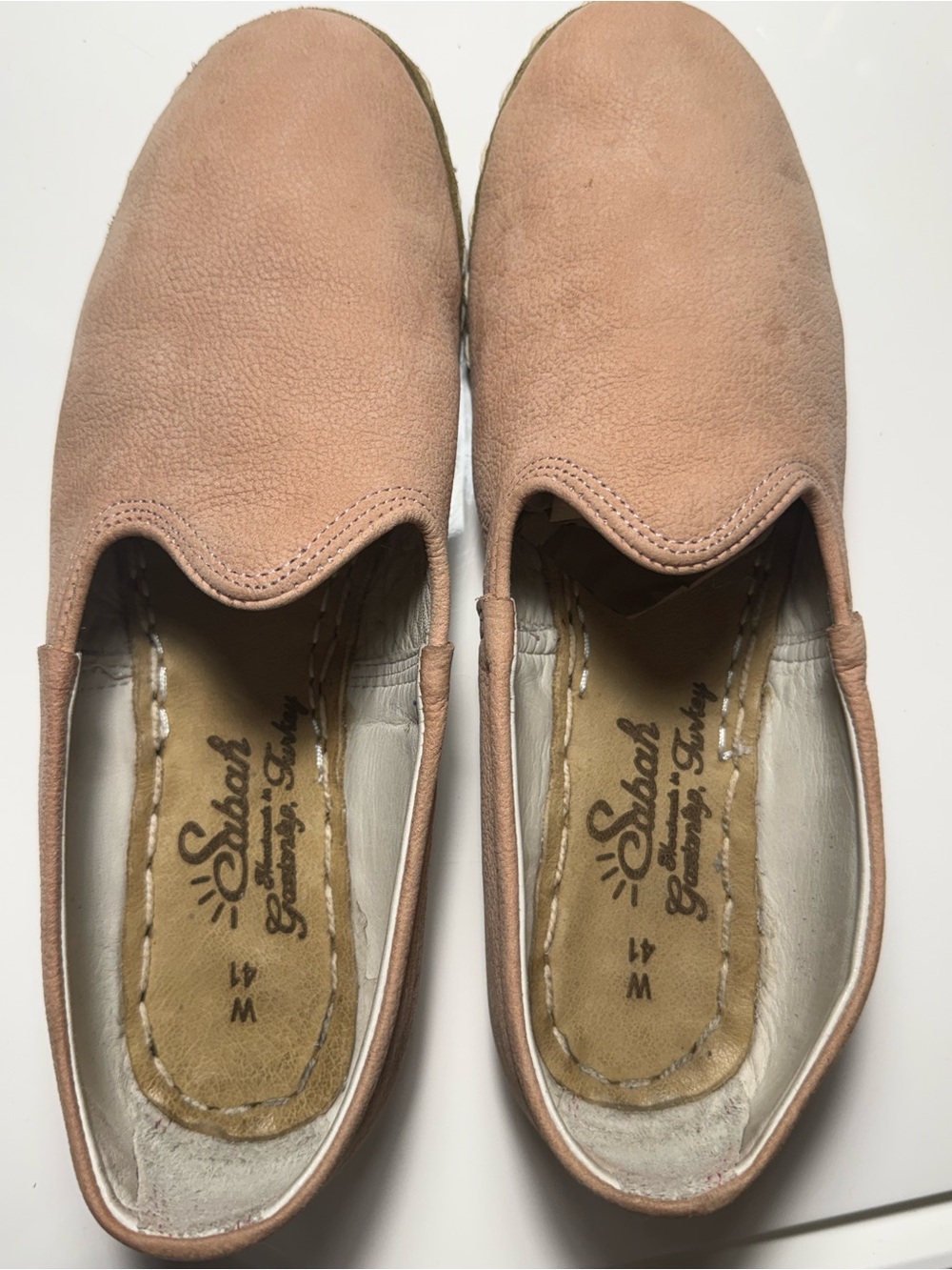 Women’s Sabah Slip ons - pale pink size 41 (9) - Picture 8 of 8